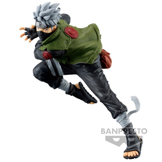 Banpresto Naruto Shippuden Colosseum Figure 13cm - Hatake Kakashi - Plastmasas figūriņa