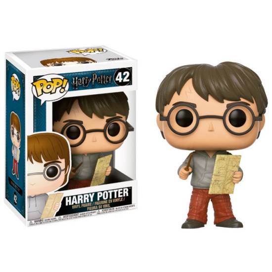 Funko POP! Harry Potter Figure - Harry Potter with Marauders Map (42) - Vinila figūriņa