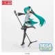 Sega Hatsune Miku Luminasta Series Project DIVA Ver. MEGA39's 15th DIVA Figure 18cm - Hatsune Miku Dark Angel (re-run) - Plastmasas figūriņa