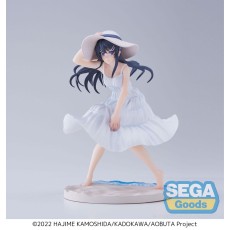 Sega Rascal Does Not Dream of a Bunny Girl Senpai Luminasta Ver. Summer Dress Figure 17cm - Mai Sakurajima - Plastic figure