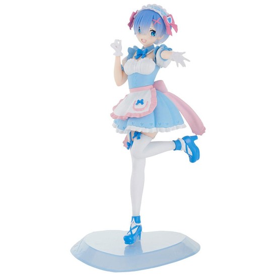 Furyu Re:Zero Starting Life in Another World Figure 20cm - Yumekawa Maid Rem - Plastmasas figūriņa