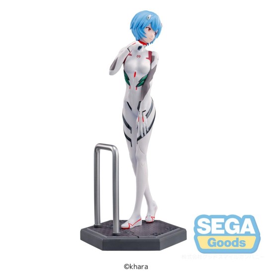 Sega Evangelion 3.0+1.0 Thrice Upon a Time Luminasta Figure 20cm - Rei Ayanami - Plastmasas figūriņa