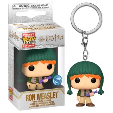 Funko Pocket POP! Harry Potter Keychain - Ron Weasley Exclusive - Виниловый брелок для ключей