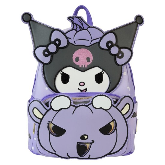 Loungefly Sanrio Hello Kitty Backpack 26cm - Kuromi Pumpkin - Mugursoma