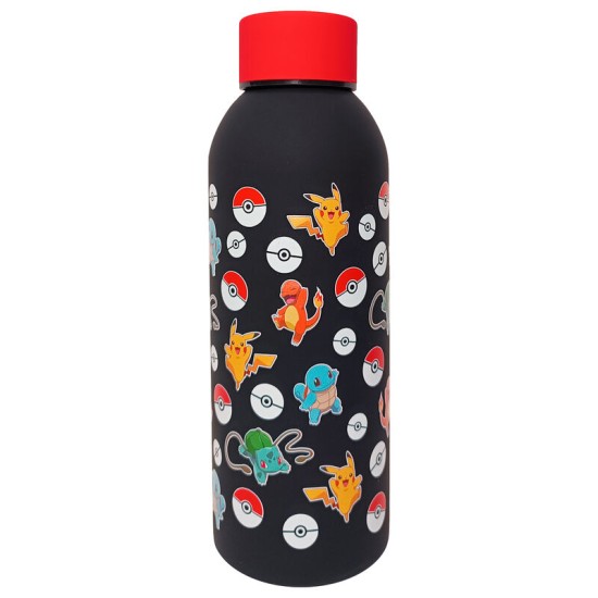 Kids Licensing Pokemon Stainless Steel Bottle 500ml - Metāliska pudele