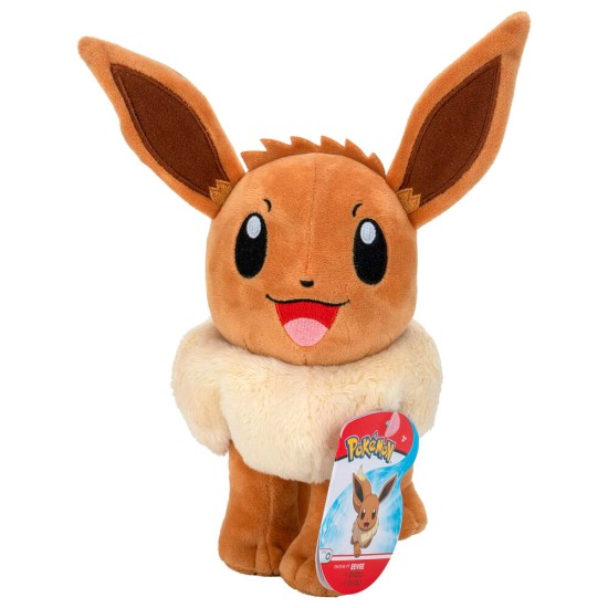 Jazwares Pokemon Plush Toy 20cm - Eevee - Plīša rotaļlieta