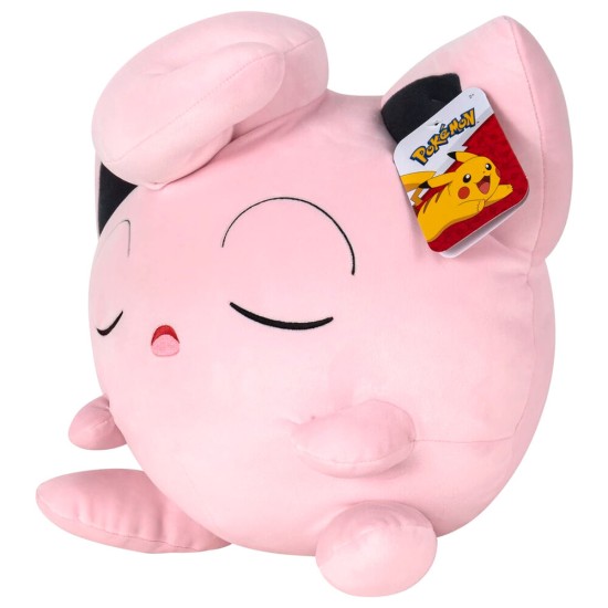 Jazwares Pokemon Sleeping Plush Toy 45cm - Jigglypuff - Plīša rotaļlieta