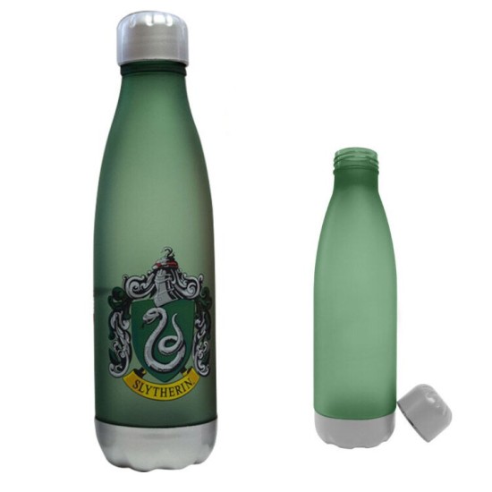 Warner Bros Harry Potter Stainless Steel Bottle 650ml - Slytherin - Metāliska pudele