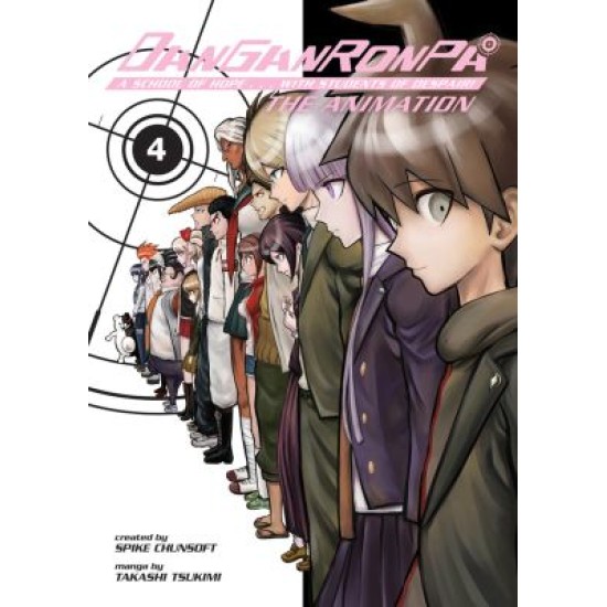 Danganronpa: The Animation Volume 4 (EN) Paperback - Grafiskā novele (Spike Chunsoft)