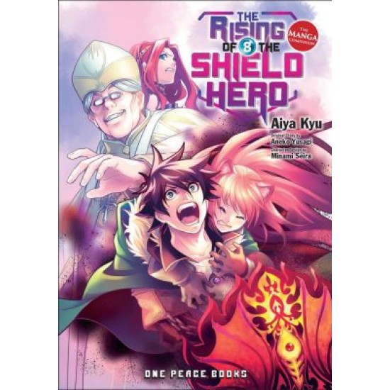 The Rising of the Shield Hero Volume 08: The Manga Companion (EN) Paperback - Grafiskā novele (Aiya Kyu)