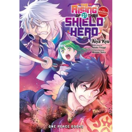 The Rising of the Shield Hero Volume 21: The Manga Companion (EN) Paperback - Grafiskā novele (Aiya Kyu)