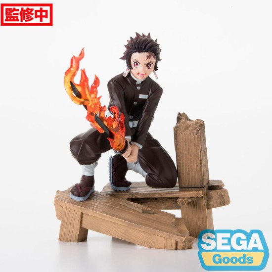 Sega Demon Slayer Kimetsu no Yaiba SwordSmith Village Figure 12cm - Tanjiro Kamado - Plastmasas figūriņa