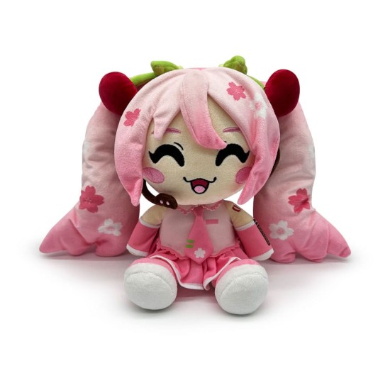 Youtooz Hatsune Miku Plush Toy 22cm - Sakura Miku - Plīša rotaļlieta