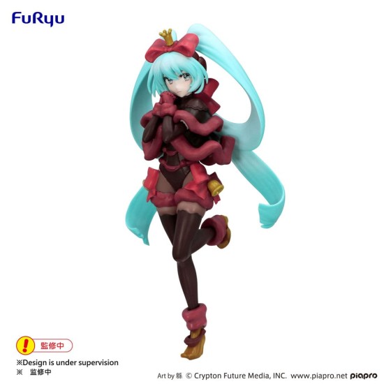 Furyu Hatsune Miku Exceed Creative Sweets Series Noel Raspberry Figure 21cm - Hatsune Miku - Plastmasas figūriņa