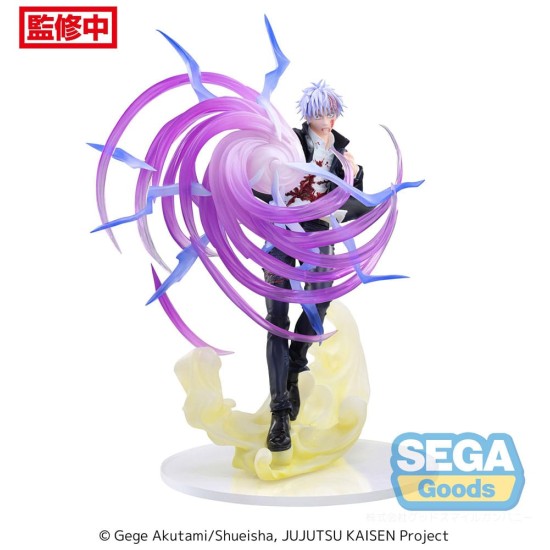 Sega Jujutsu Kaisen Luminasta Figure 20cm - Satoru Gojo Hollow Purple (Kyoshiki Murasaki) - Plastmasas figūriņa