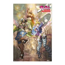 Grupo Erik Jojo's Bizzare Adventure Poster Maxi 91.5 x 61 cm - Joseph and Ceasar