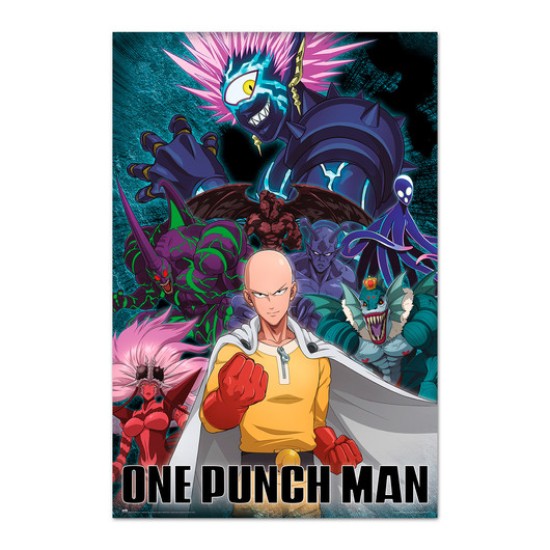 Grupo Erik One-Punch Man Poster Maxi 91.5 x 61 cm - Saitama vs Villain - Plakāts