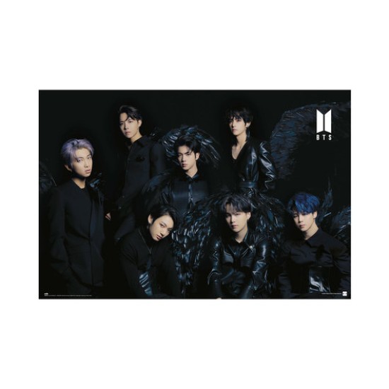 Grupo Erik BTS Poster Maxi 91.5 x 61 cm - Black Wings - Plakāts