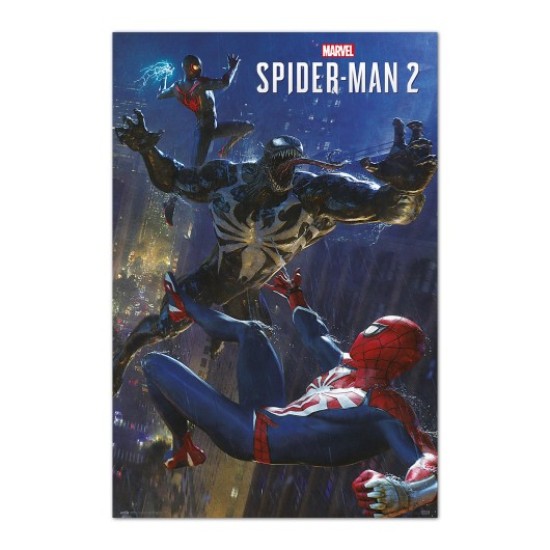 Grupo Erik Marvel Spiderman Poster Maxi 91.5 x 61 cm - Spiderman 2 - Plakāts