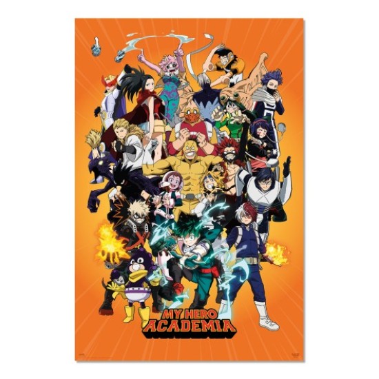 Grupo Erik My Hero Academia Poster Maxi 91.5 x 61 cm - Plakāts