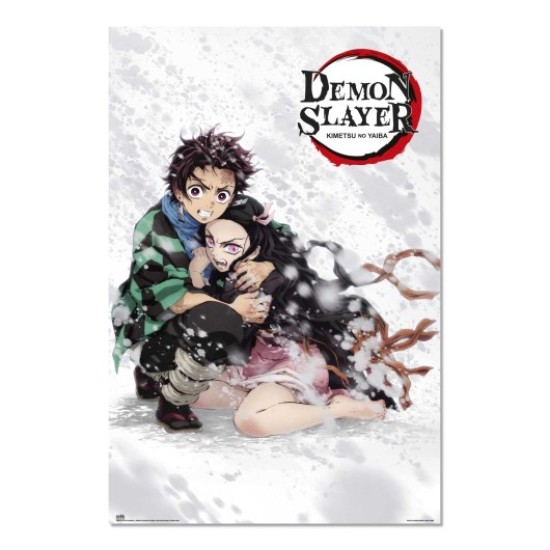 Grupo Erik Demon Slayer Poster Maxi 91.5 x 61 cm - Tanjiro and Nezuko - Plakāts