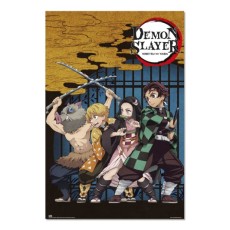 Grupo Erik Demon Slayer Poster Maxi 91.5 x 61 cm - Drum Mansion