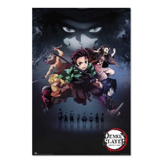 Grupo Erik Demon Slayer Poster Maxi 91.5 x 61 cm - Plakāts