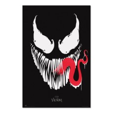 Grupo Erik Marvel Venom Poster Maxi 91.5 x 61 cm - Black Face