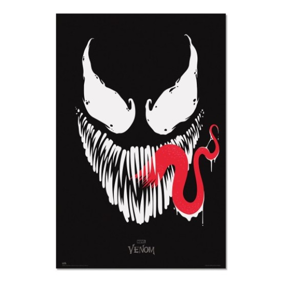 Grupo Erik Marvel Venom Poster Maxi 91.5 x 61 cm - Black Face - Plakāts