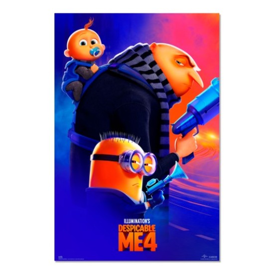 Grupo Erik Minions Poster Maxi 91.5 x 61 cm - Despicable Me 4 - Plakāts