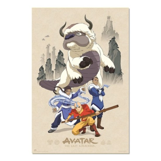 Grupo Erik Avatar Poster Maxi 91.5 x 61 cm - Legend of Aang - Plakāts