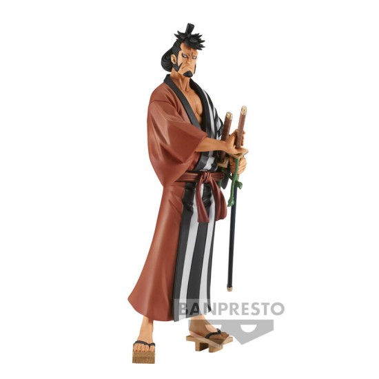 Banpresto One Piece DXF The Grandline Men Figure 17cm - Kin'emon - Plastmasas figūriņa