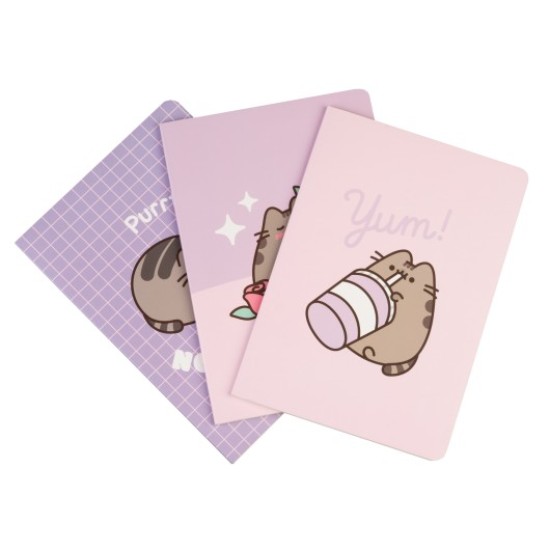 Grupo Erik Pusheen Moments A5 Notebook 21 x 15cm (3.pcs) - Klade