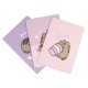 Grupo Erik Pusheen Moments A5 Notebook 21 x 15cm (3.pcs) - Klade