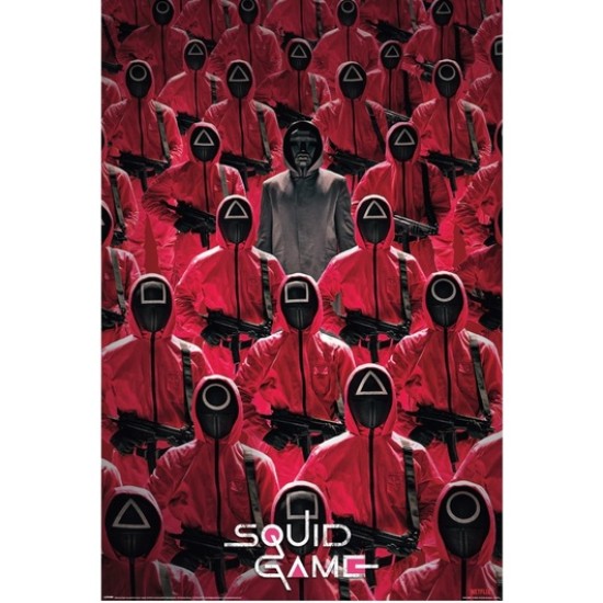 Grupo Erik Squid Game Poster Maxi 91.5 x 61 cm - Crowd - Plakāts