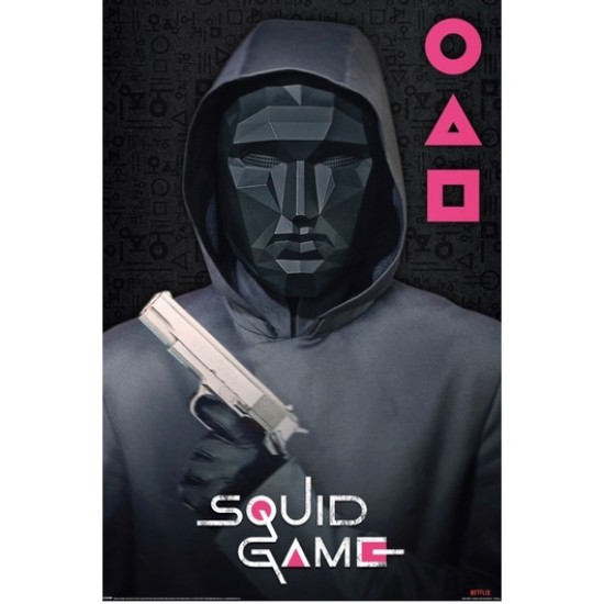 Grupo Erik Squid Game Poster Maxi 91.5 x 61 cm - Mask Man - Plakāts