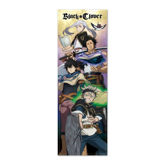 Grupo Erik Black Clover Door Poster 53 x 158 cm - Durvju plakāts