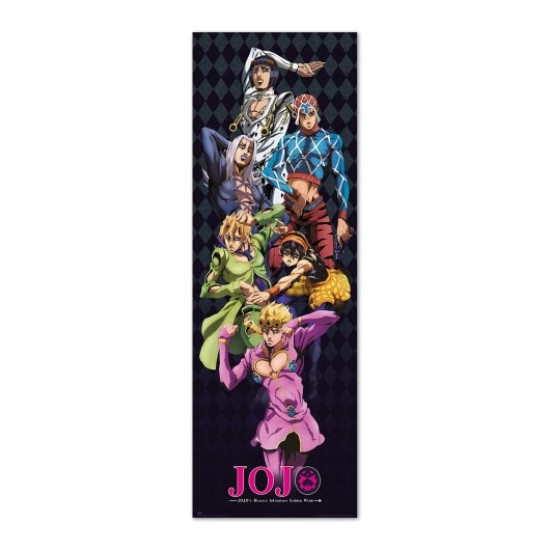 Grupo Erik Jojo's Bizzare Adventure Door Poster 53 x 158 cm - Durvju plakāts