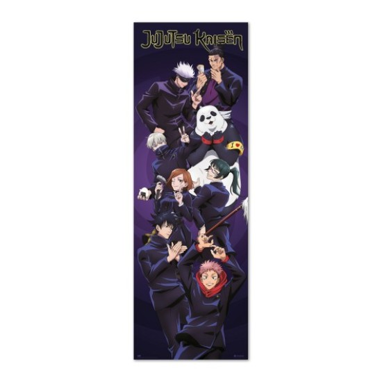 Grupo Erik Jujutsu Kaisen Door Poster 53 x 158 cm - Durvju plakāts