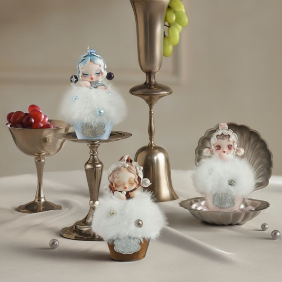 Pop Mart Skullpanda The Feast Begins series Fragrance Blind Box Pendant - Piekarināms aksesuārs / Somas piekariņš