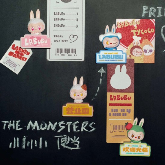 Pop Mart The Monsters Wacky Mart Series Blind Box Magnet - Магнит