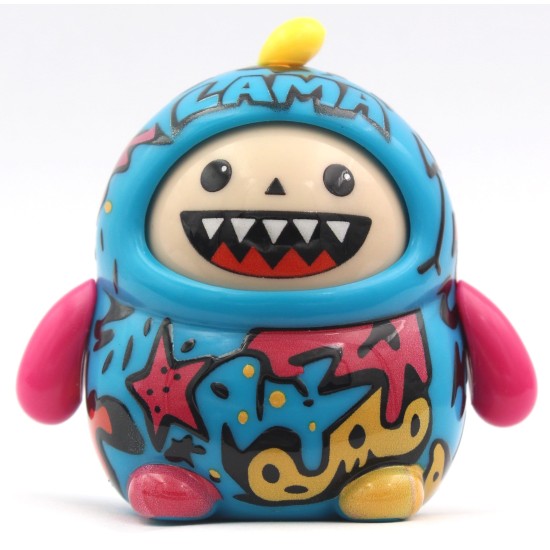 LamaTama Electronic Series 3 Exclusive Collectible Blind Box Figure 6cm - Interaktīva plastmasas figūriņa