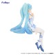 Furyu Hatsune Miku Noodle Stopper Ver. Flower Fairy Nemophila Figure 15cm - Hatsune Miku - Plastmasas figūriņa