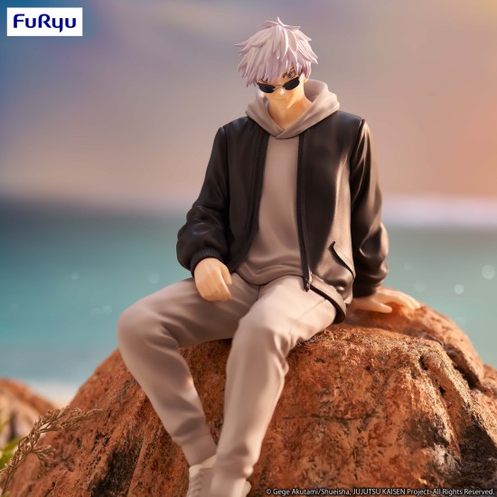 Furyu Jujutsu Kaisen Noodle Stopper Ver. Ending 2 Costume Figure 15cm - Satoru Gojo - Plastmasas figūriņa