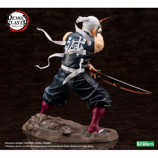 Kotobukiya Demon Slayer Kimetsu no Yaiba ARTFXJ Bonus Edition Figure 23cm - Tengen Uzui - Plastmasas figūriņa