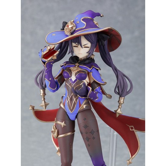 Good Smile Company Genshin Impact Figma Action Ver. Mirror Reflection of Doom Figure 15cm - Mona - Plastmasas figūriņa