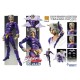 Medicos Entertainment Jojo's Bizarre Adventure Part 6 Stone Ocean Action Chozokado Figure 16cm - Weather R - Plastmasas figūriņa