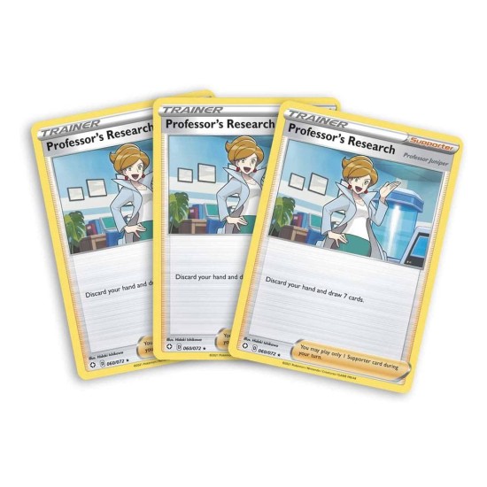 Pokemon Super Card Game TCG Trading Cards - Professor Juniper Premium Tournament Collection EN - Kāršu spēle