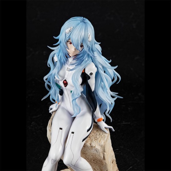 MegaHouse Neon Genesis Evangelion Thrice Upon a Time G.E.M. series Figure 22cm - Rey Ayanami 3.0+1.0 - Plastmasas figūriņa