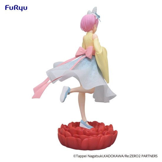 Furyu Re:Zero Exceed Creative Figure 21cm - Ram / Little Rabbit Girl - Plastmasas figūriņa